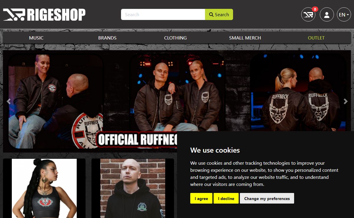 Rigeshop - The biggest online hardcore and gabber store in the world!