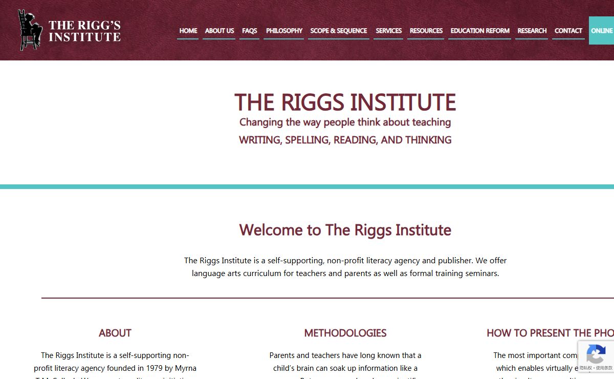Home - Riggs Institute