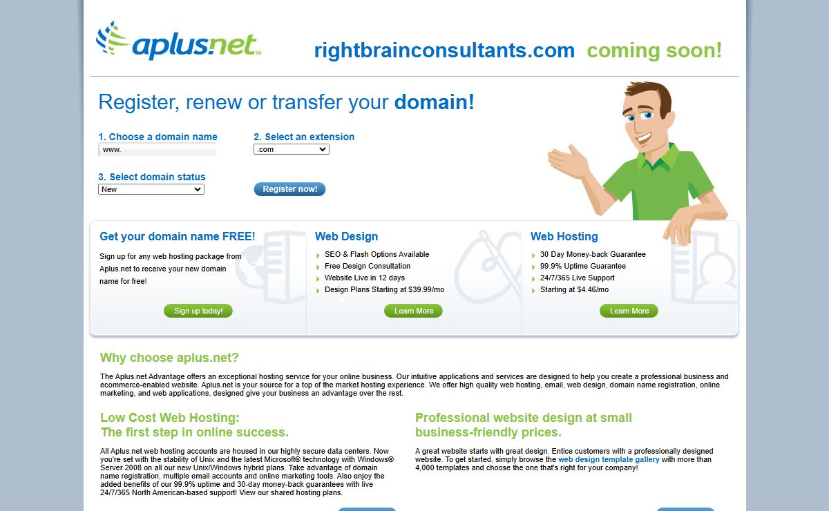 Ask Jeff - Question the Online Whiz from Aplus.net
