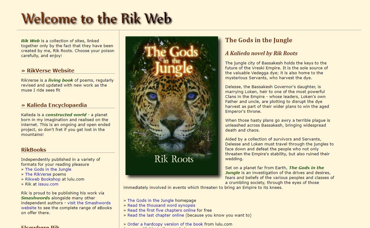 Welcome to the Rik Web