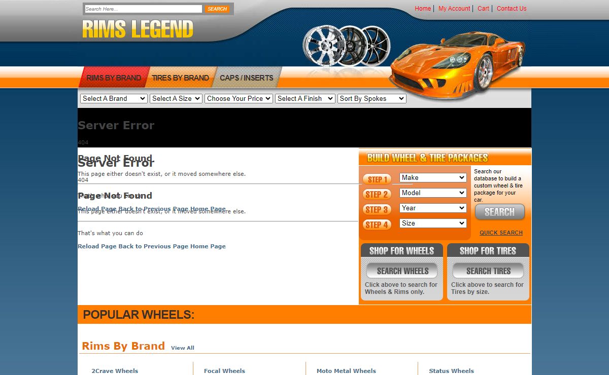 Rims and Wheels Packages