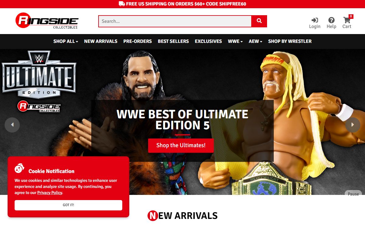 WWE Toys, Mattel WWE Figures, AEW Figures, Mattel Toy Wrestling Action Figures | Ringside Collectibles