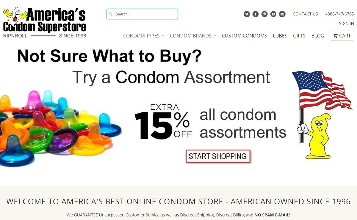 Buy Condoms Online - Your Condom Store - RipNRoll.com