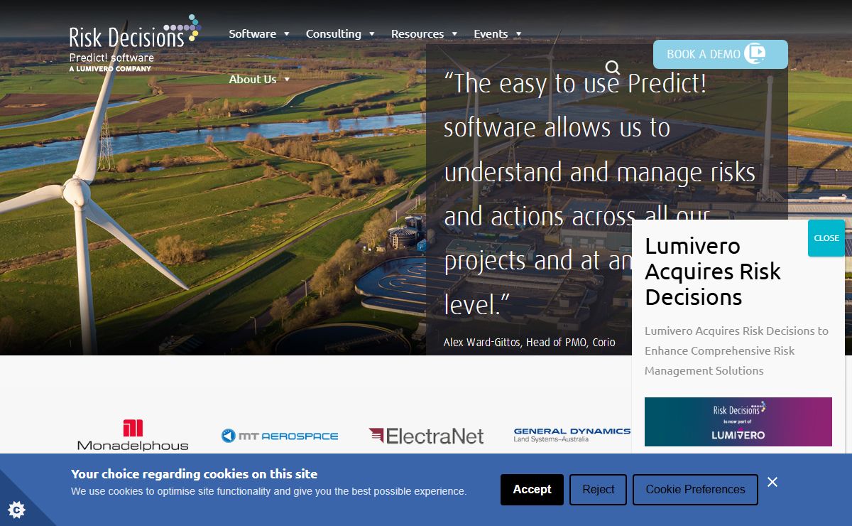 Risk Software & Consulting | Risk Experts | Risk Decisions