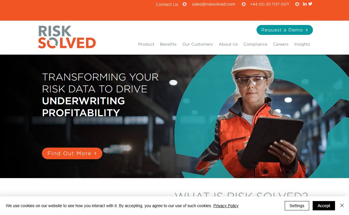 Risk Solved | Increase Your Underwriting Profitability | England