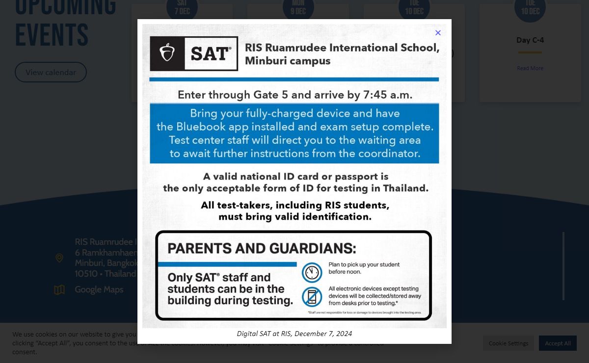 RIS Ruamrudee International School, Minburi, Bangkok, Thailand