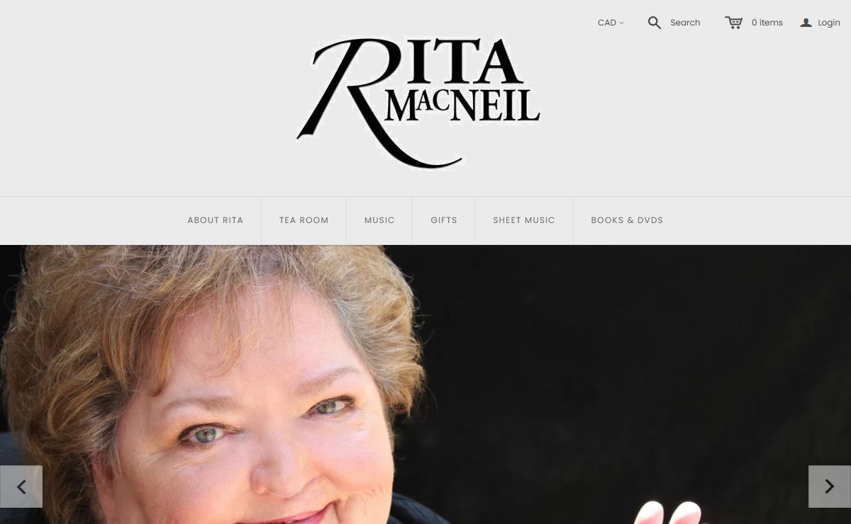 Rita MacNeil, Cape Breton’s First Lady of Song – Rita's Tea Room