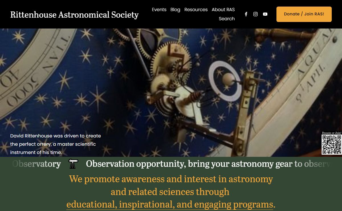 Rittenhouse Astronomical Society