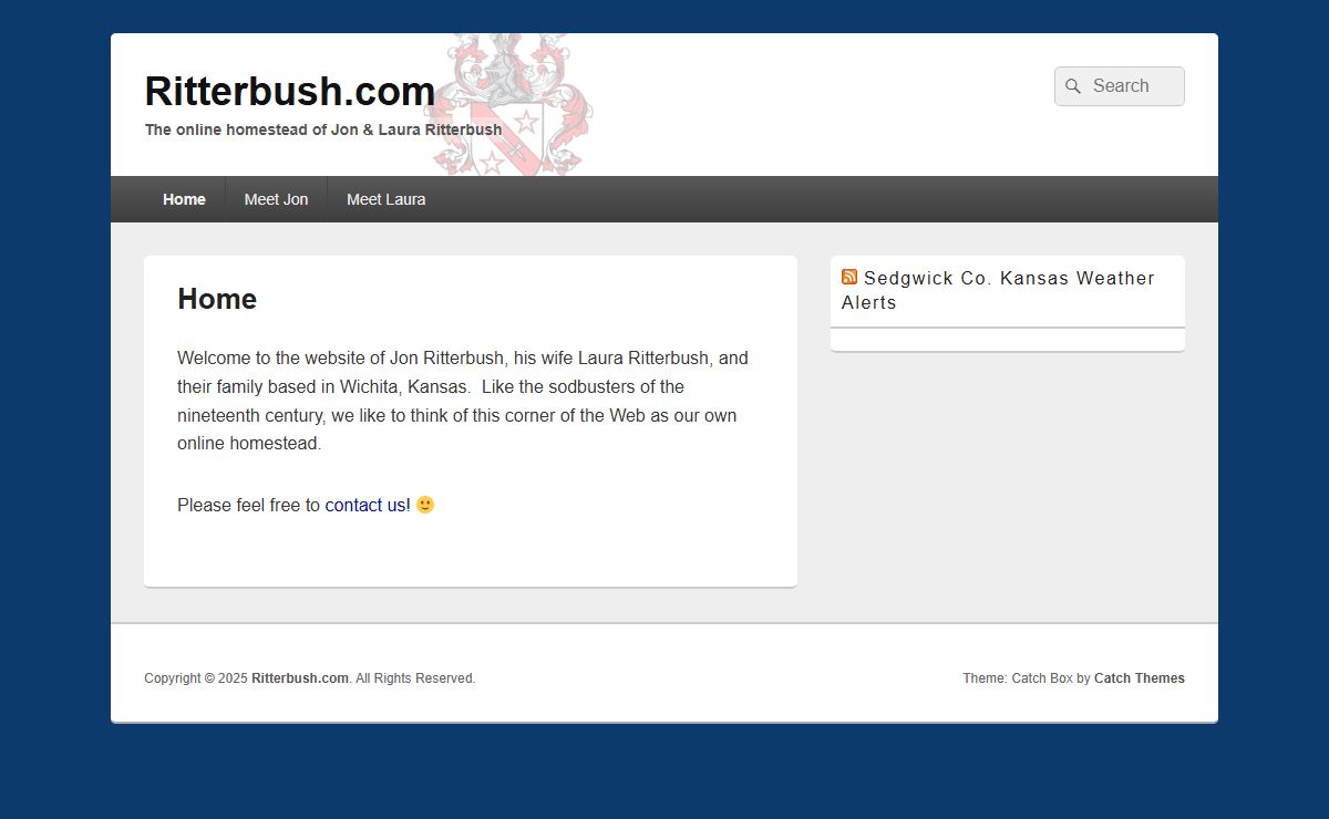 Ritterbush.com – The online homestead of Jon & Laura Ritterbush