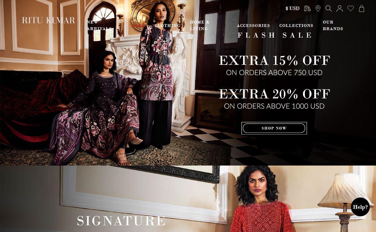 Ritu Kumar® Official Site | India | Designer Women Clothing for Women
