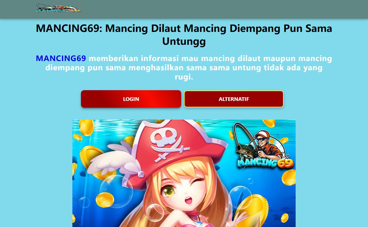 MANCING69: Mancing Dilaut Mancing Diempang Pun Sama Untungg