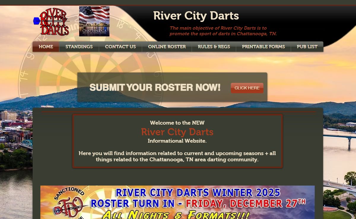 River City Darts | Chattanooga dart league | 5817 Lee Highway, Chattanooga, TN, USA