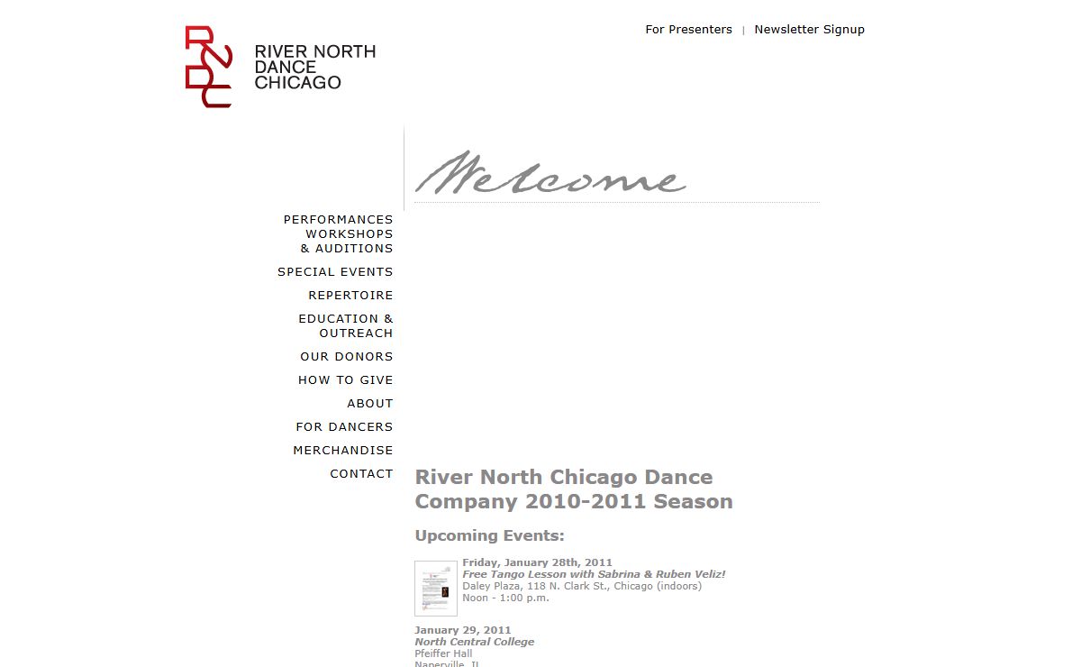 River North Chicago Dance Company :: Welcome!