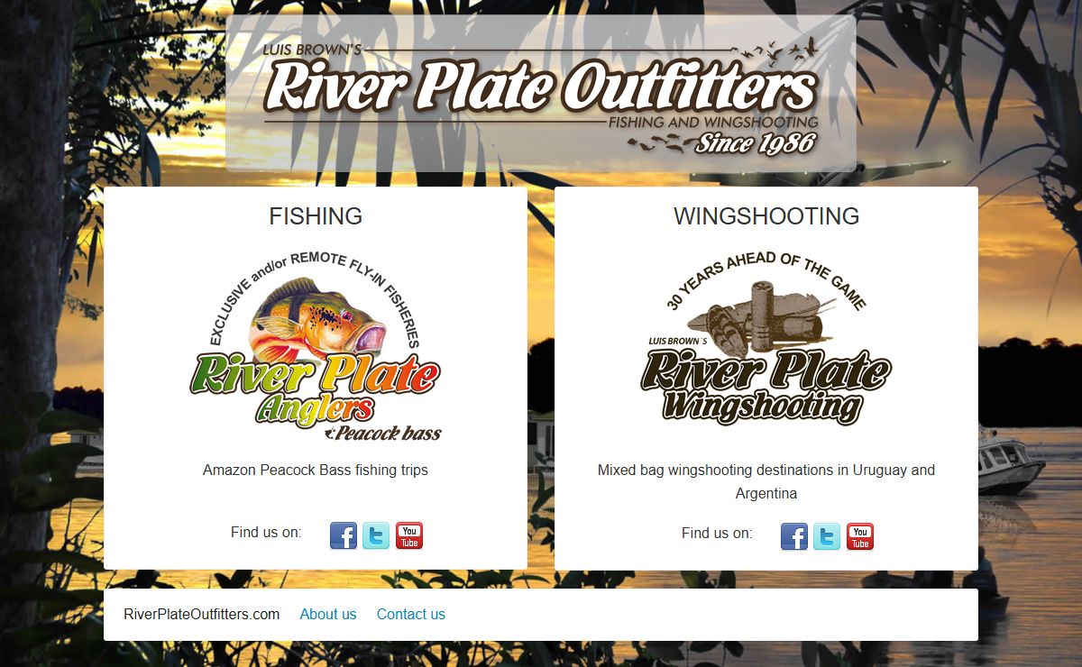 River Plate Outfitters | Fishing & Hunting Outfitters Since 1986