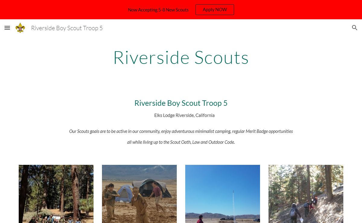 Riverside Boy Scout Troop 5