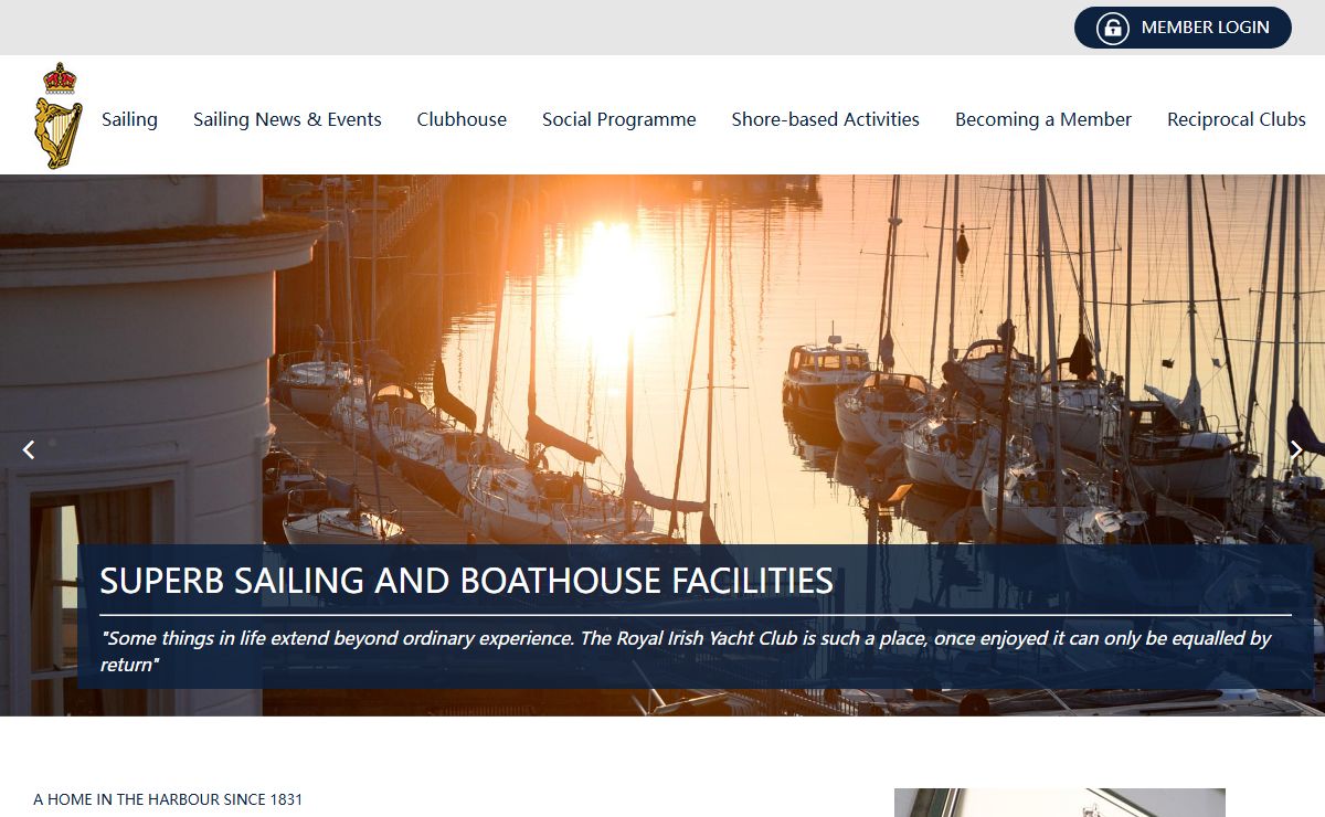 Home - Royal Irish Yacht Club - Dun Laoghaire, CO, Dublin