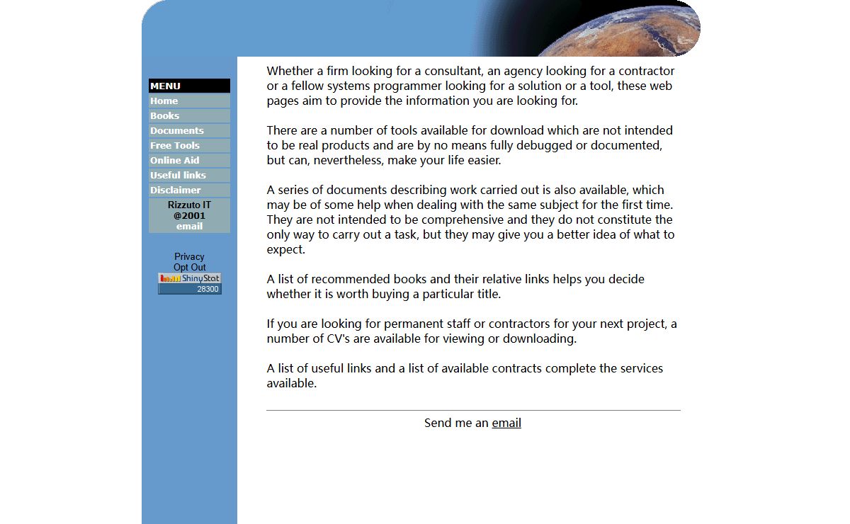 Rizzuto IT - os/390 for mainframe systems programmers : main page