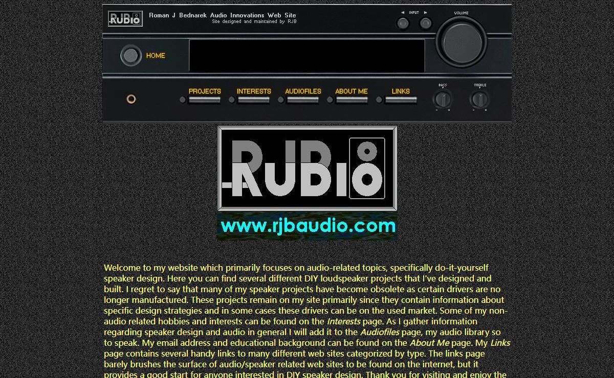 RJB Audio Projects