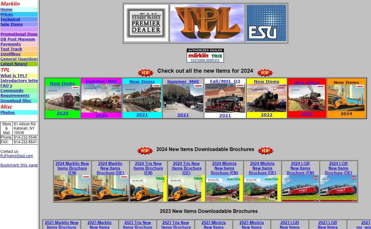 RJFtrains Home Page