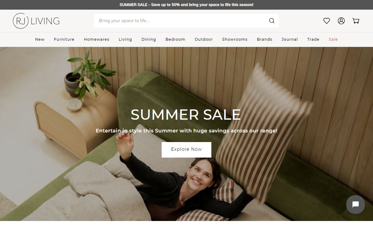 Designer Furniture & Homewares with a Modern Touch | RJ Living
