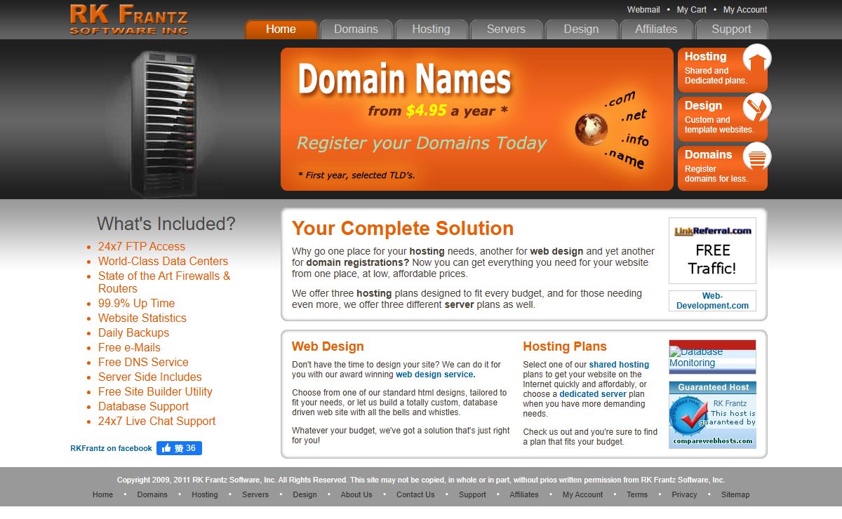 Your Complete Hosting Solution