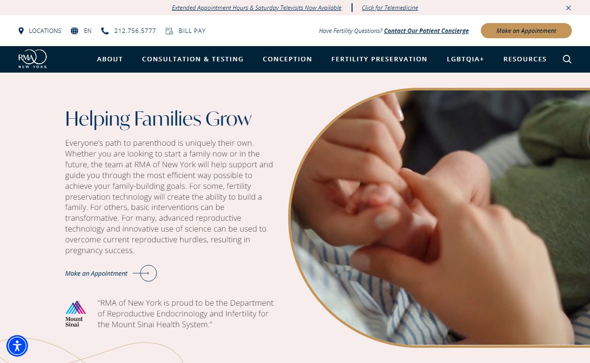 RMA of New York™ | World-Class Fertility Clinics in NYC, Brooklyn, LI & Beyond