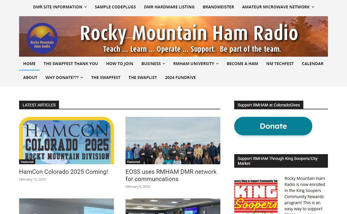 Home - Rocky Mountain Ham Radio