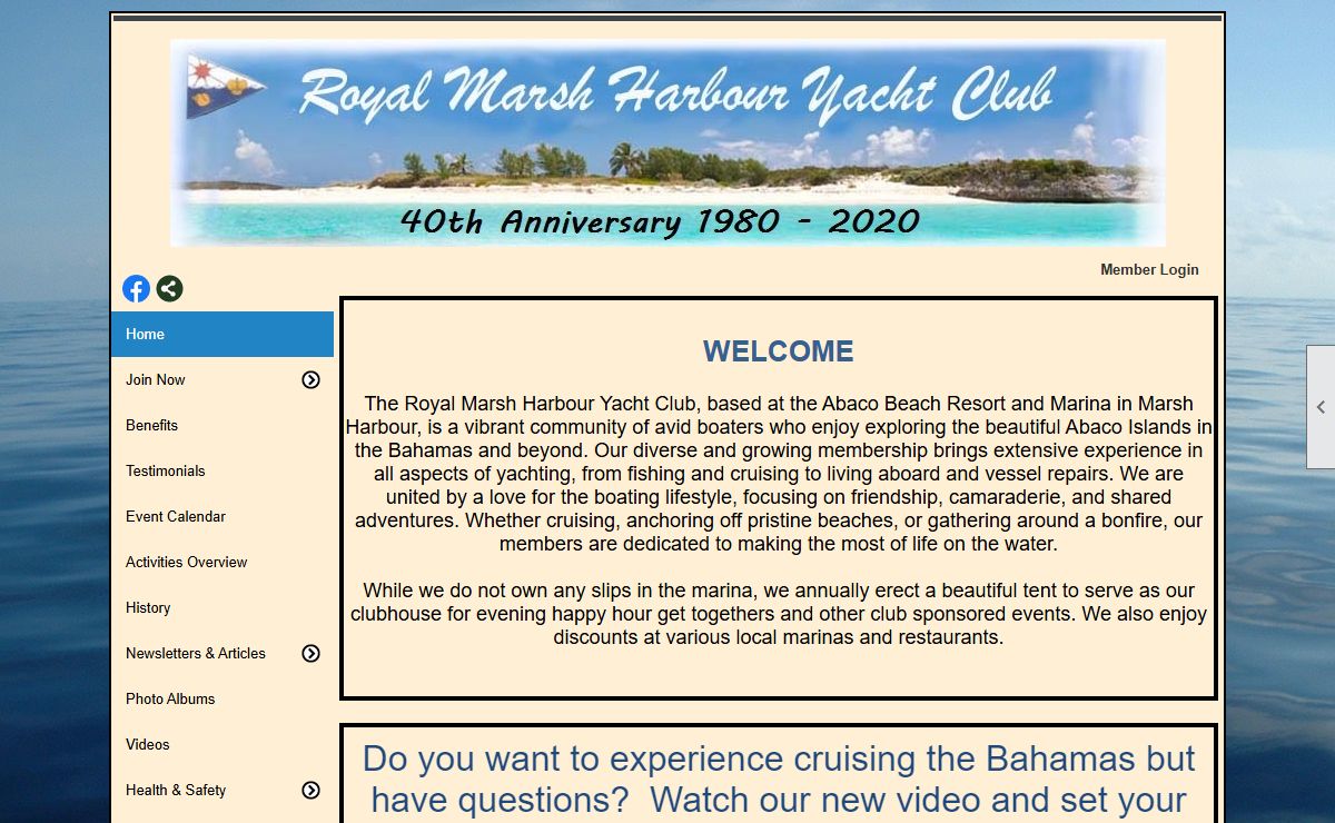 Home - Royal Marsh Harbour Yacht Club