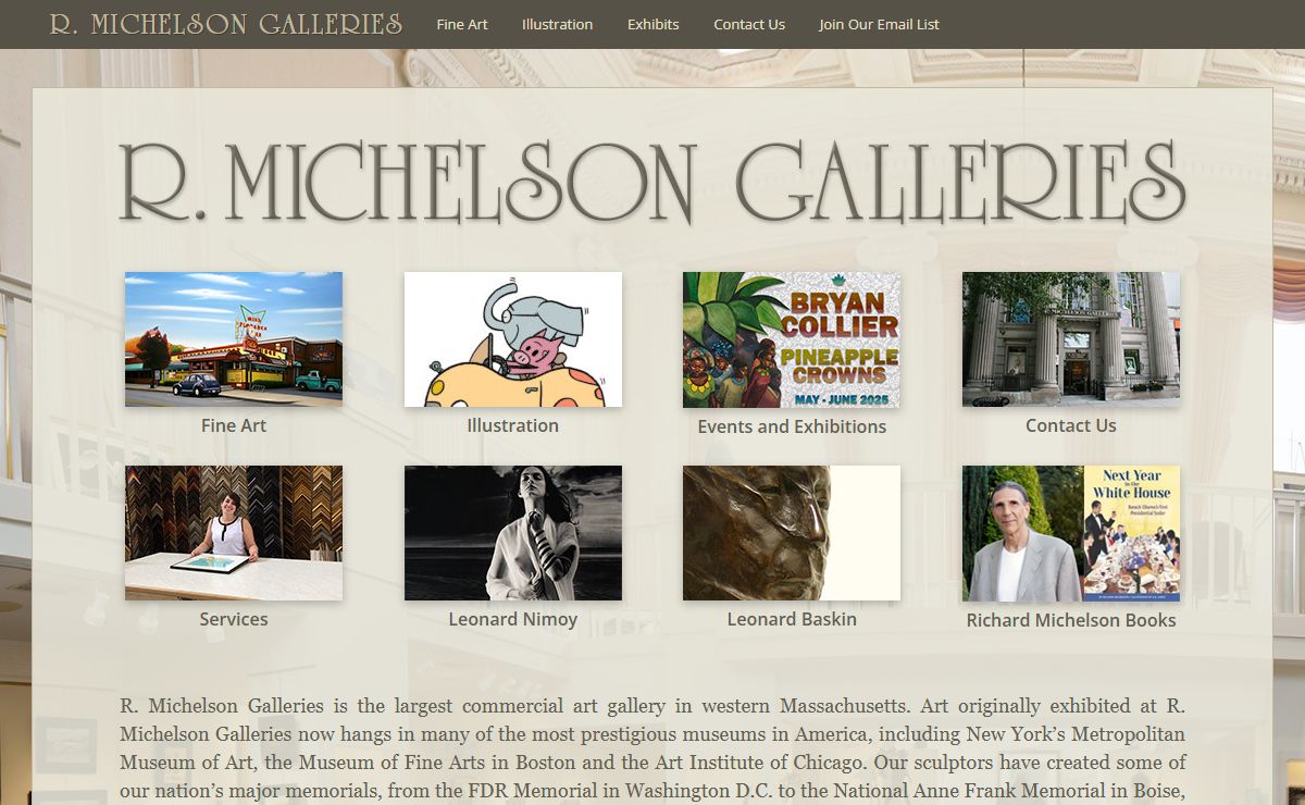 R. MICHELSON GALLERIES – Fine Art Gallery, Art Restoration, & Picture Framing
