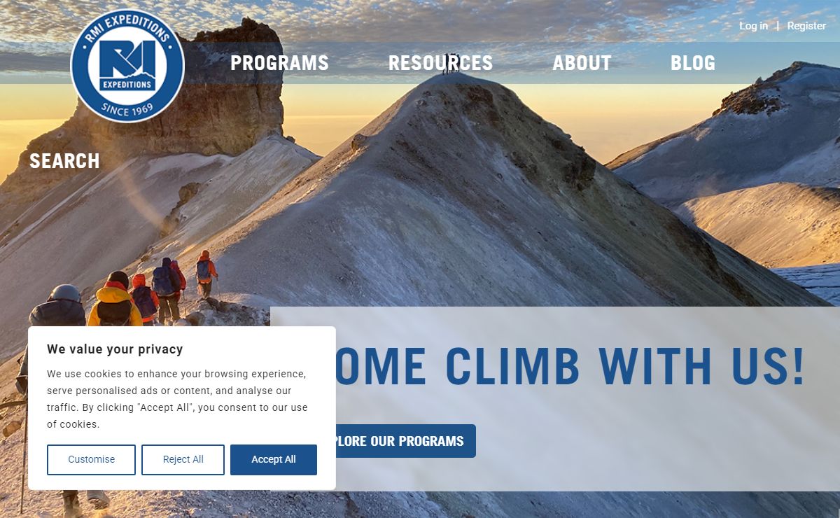 RMI Expeditions | Climb Rainier, Denali & the Seven Summits