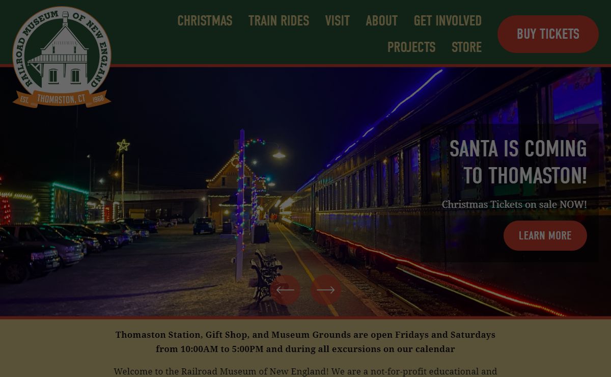 Railroad Museum of New England