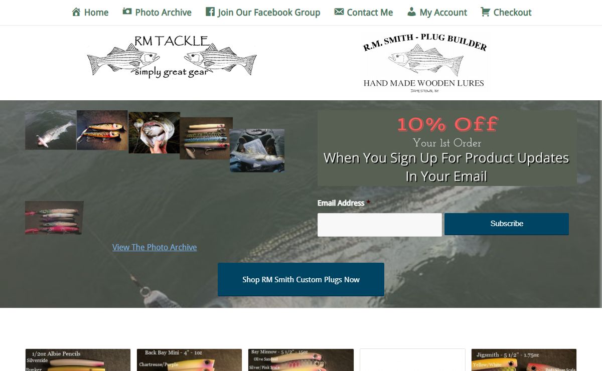 RM Tackle – Custom Designed Fishing Lures