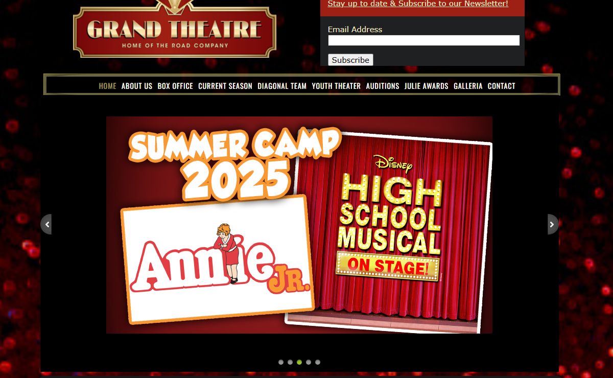 The Grand Theater: Home of the Road Company Performing Arts