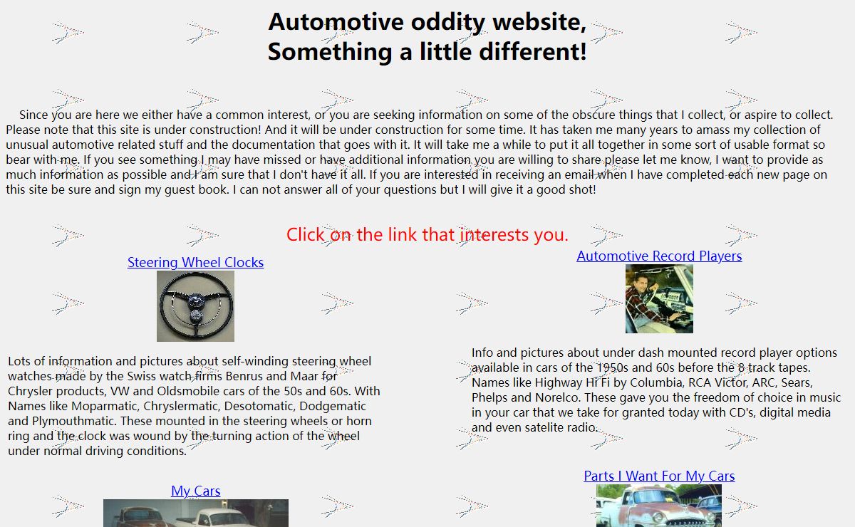 Automotive Oddities