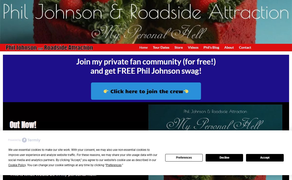 Home - Phil Johnson and Roadside Attraction