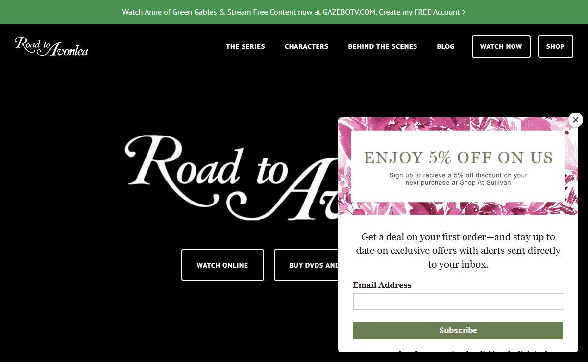 Road to Avonlea | The Official Website