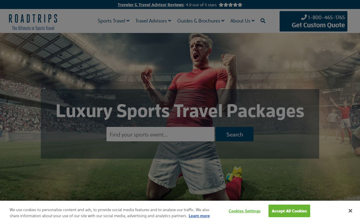 Sports Travel Packages And Tours - Roadtrips