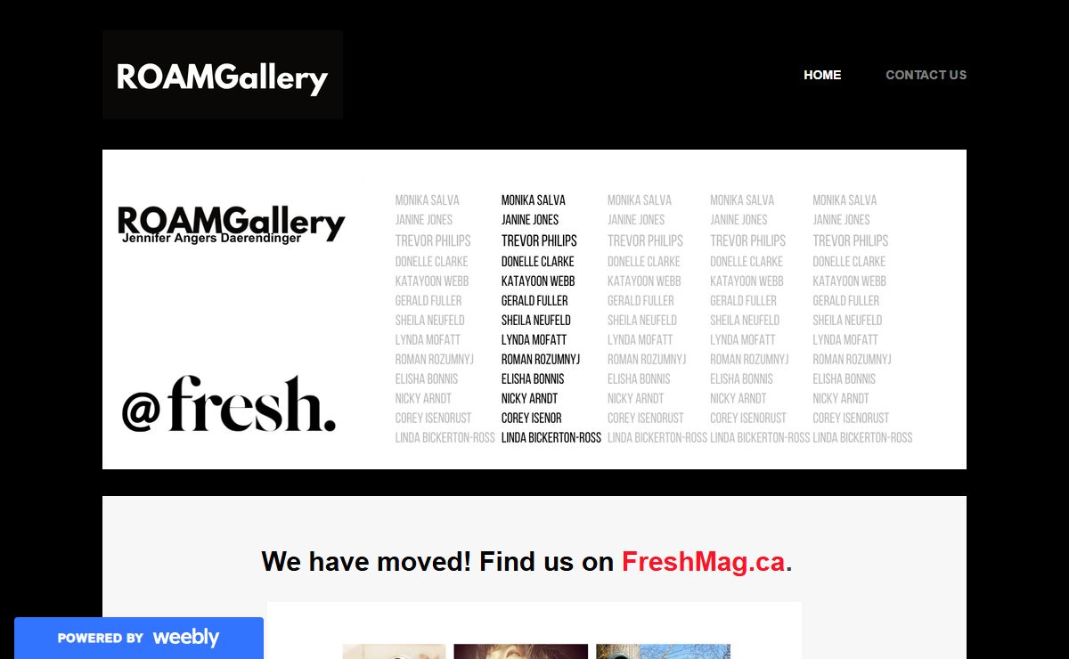 ROAM GALLERY - Contemporary Online Art Gallery