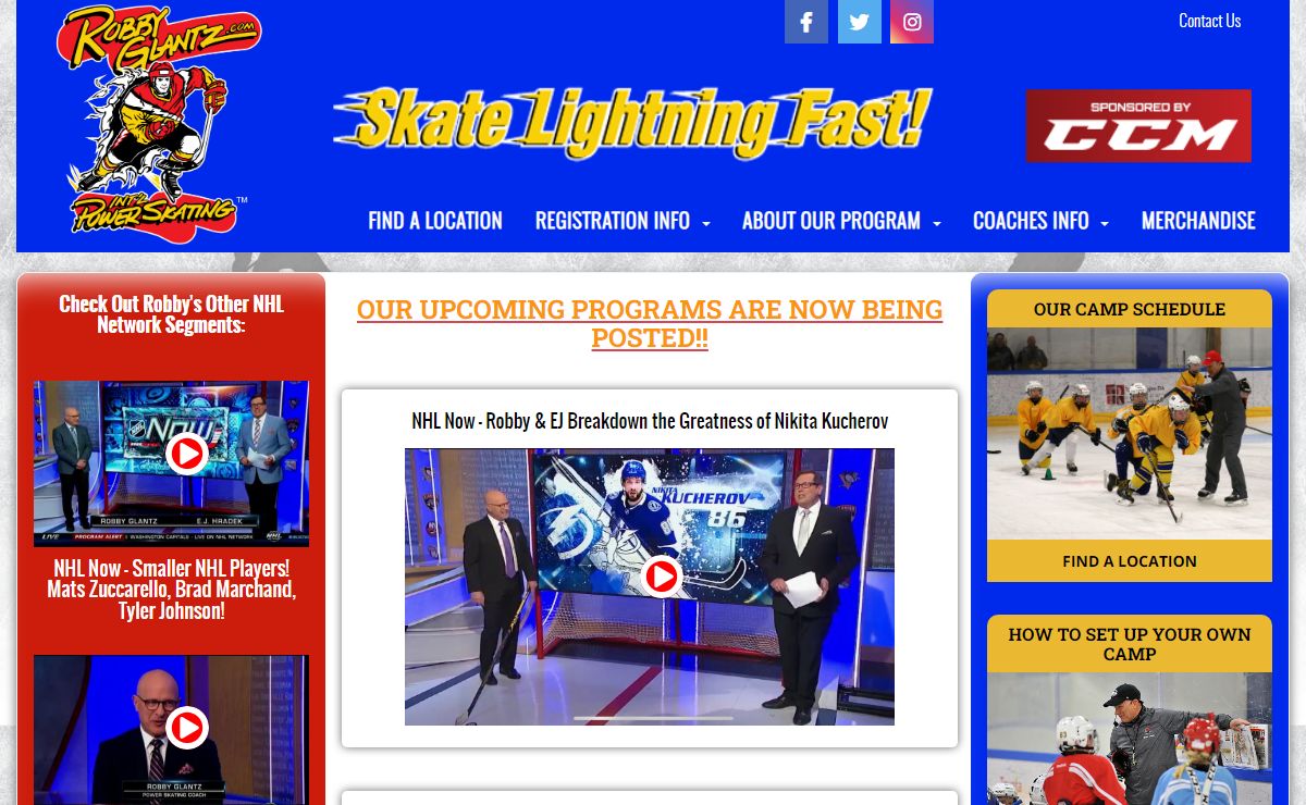 Robby Glantz Int'l Power Skating, Inc – Robby Glantz