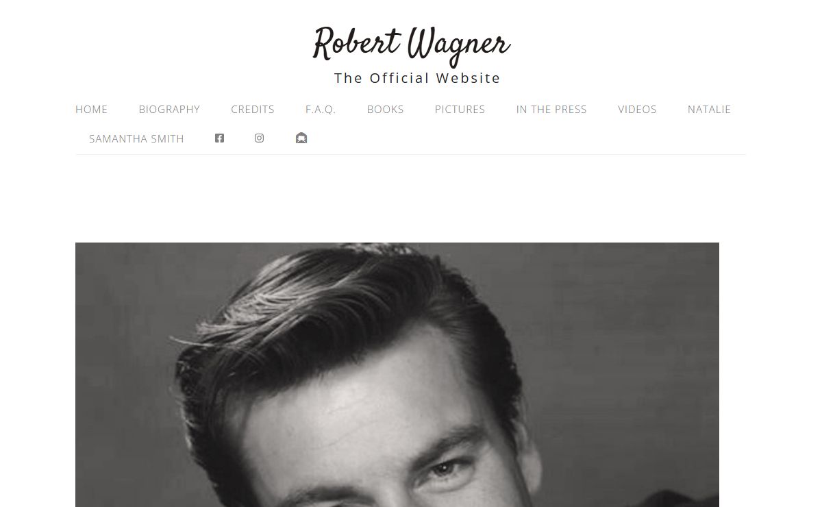 Robert Wagner – The Official Website