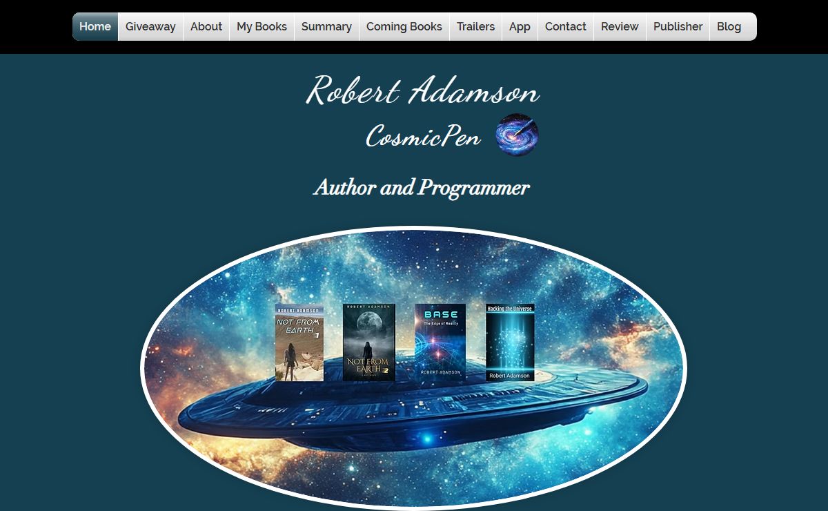 Robert Adamson | Science Fiction Writer