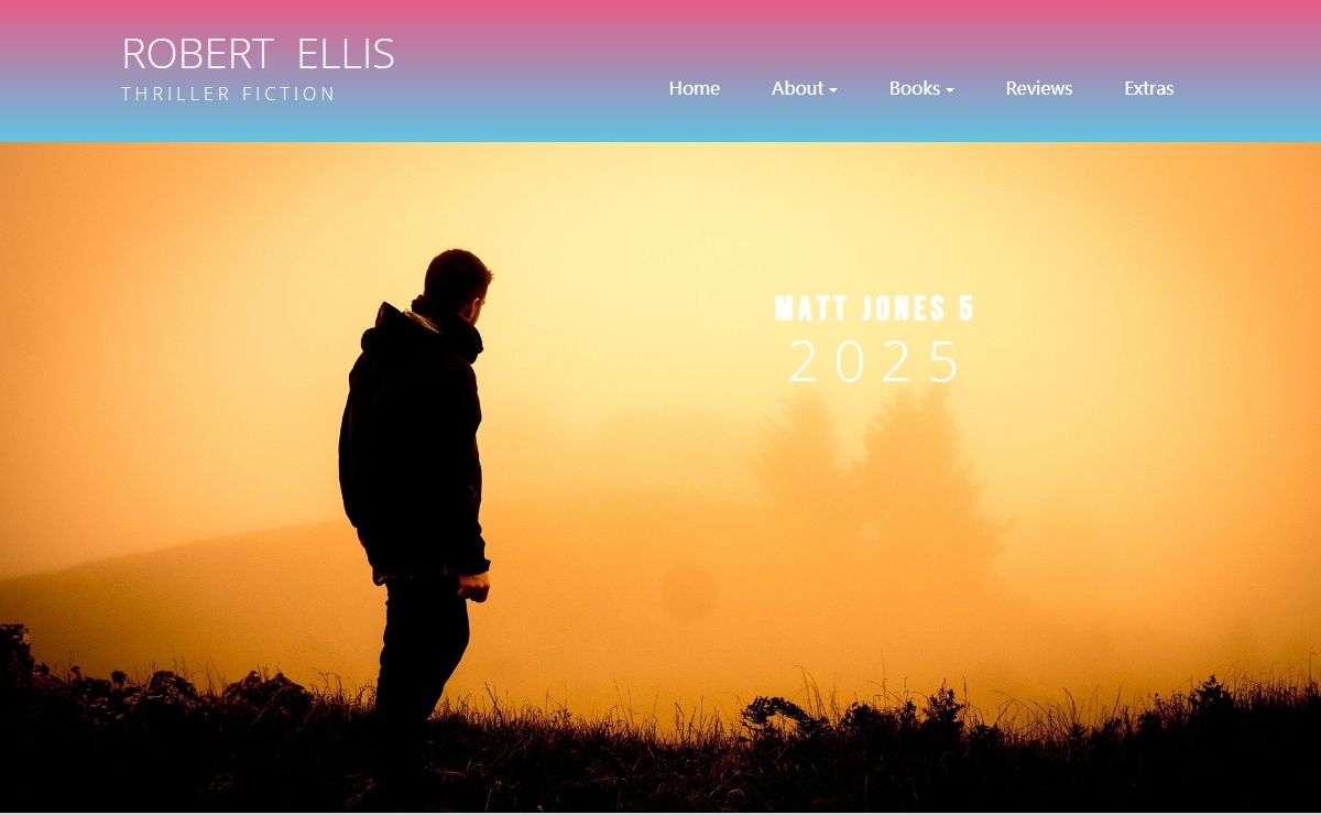 Robert Ellis - Bestselling Author | Thriller Fiction