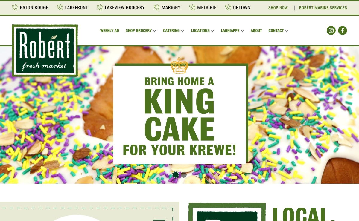 Grocery Store New Orleans | Robert Fresh Market