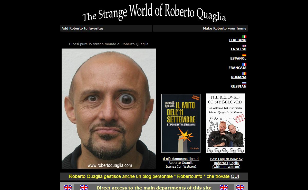 The strange world of Roberto Quaglia