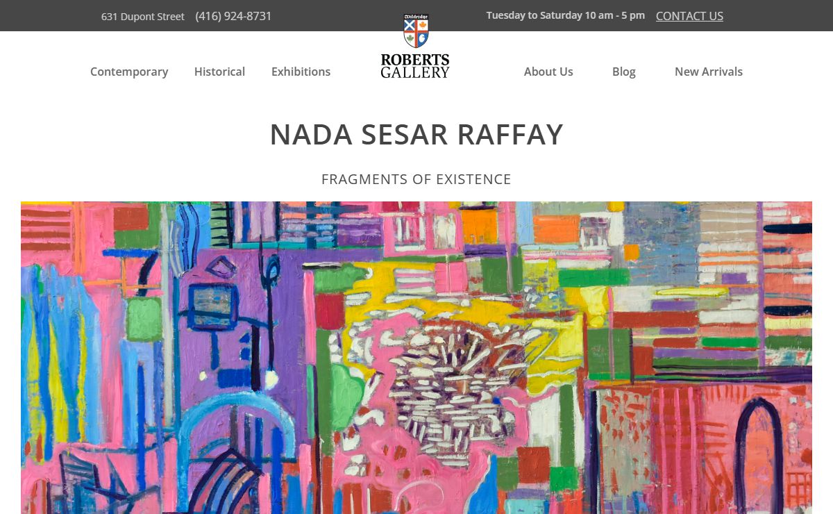 Roberts Gallery | Toronto Art Gallery | Home