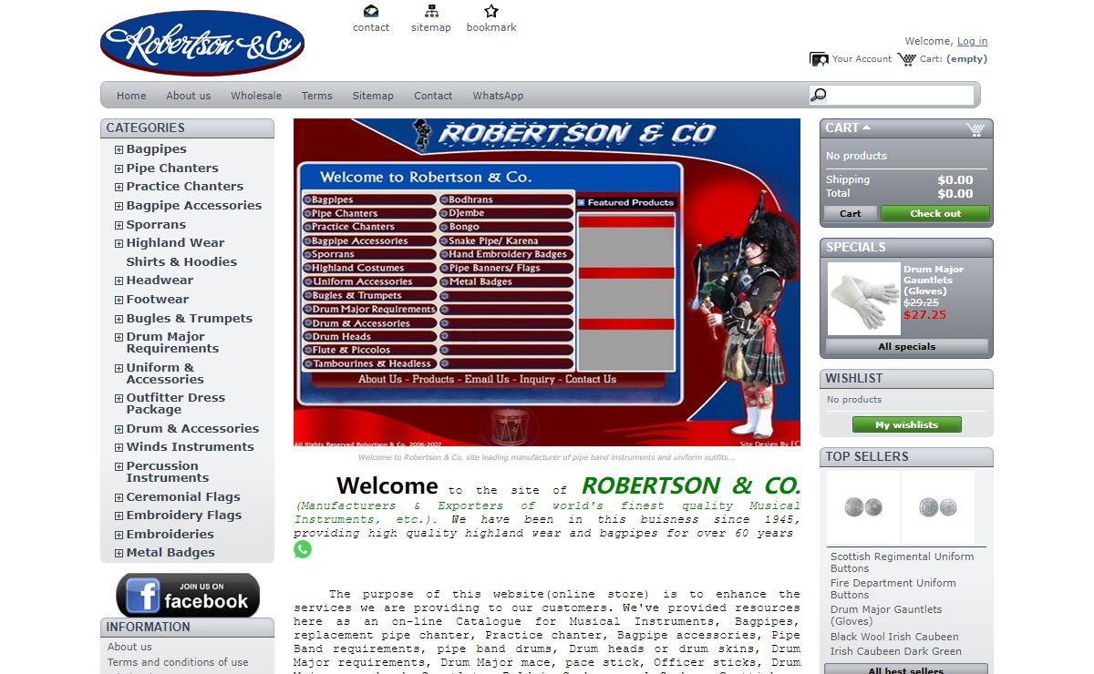 """""" WELCOME TO ROBERTSON & CO " " " " " " "