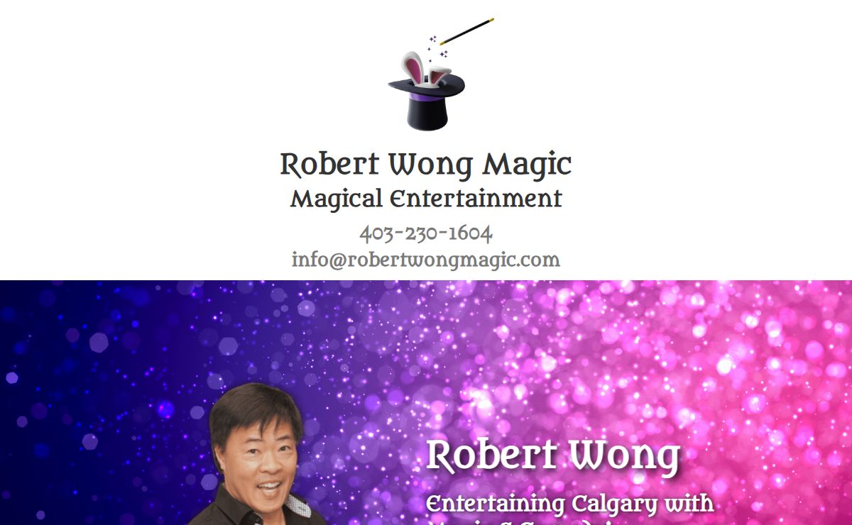 Robert Wong - Calgary Magician