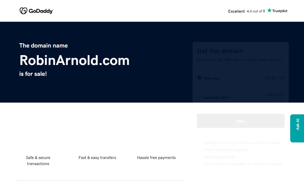 robinarnold.com