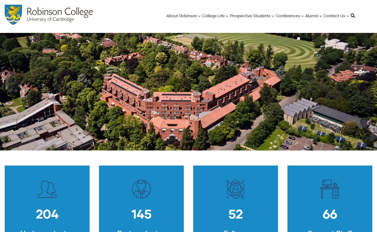 Home | Robinson College