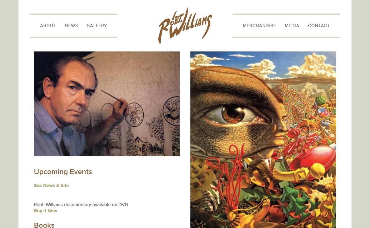 Robert Williams Official Site
